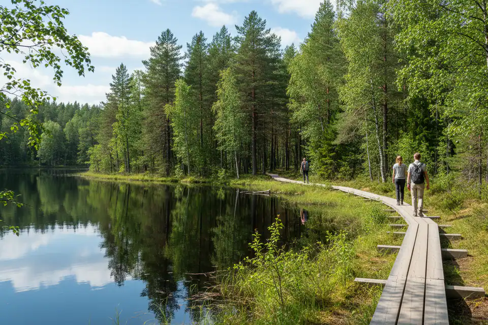 Parque Nacional de Oulanka: rápidos, cañones y senderos del noreste