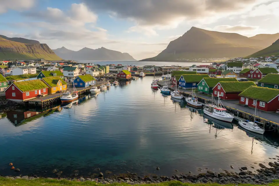 Skálafjørður y Eysturoy: pueblos, montañas y el fiordo más profundo