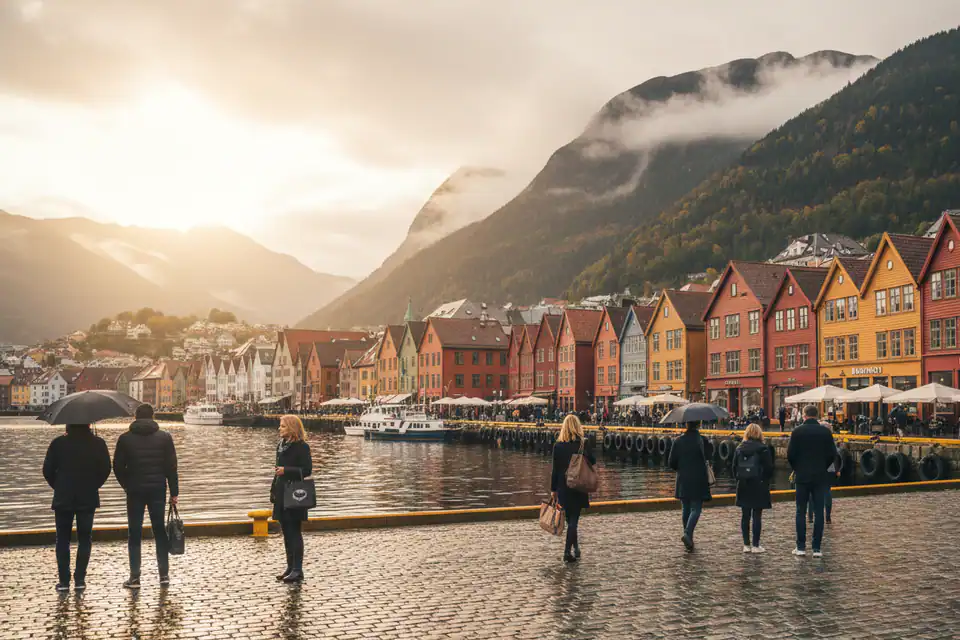 Bergen: una ciudad hanseática entre montañas y mar